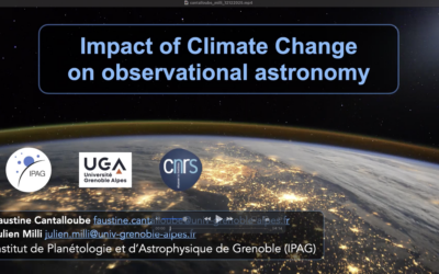 Seminaire Faustine Cantalloube & Julien Milli (IPAG)
